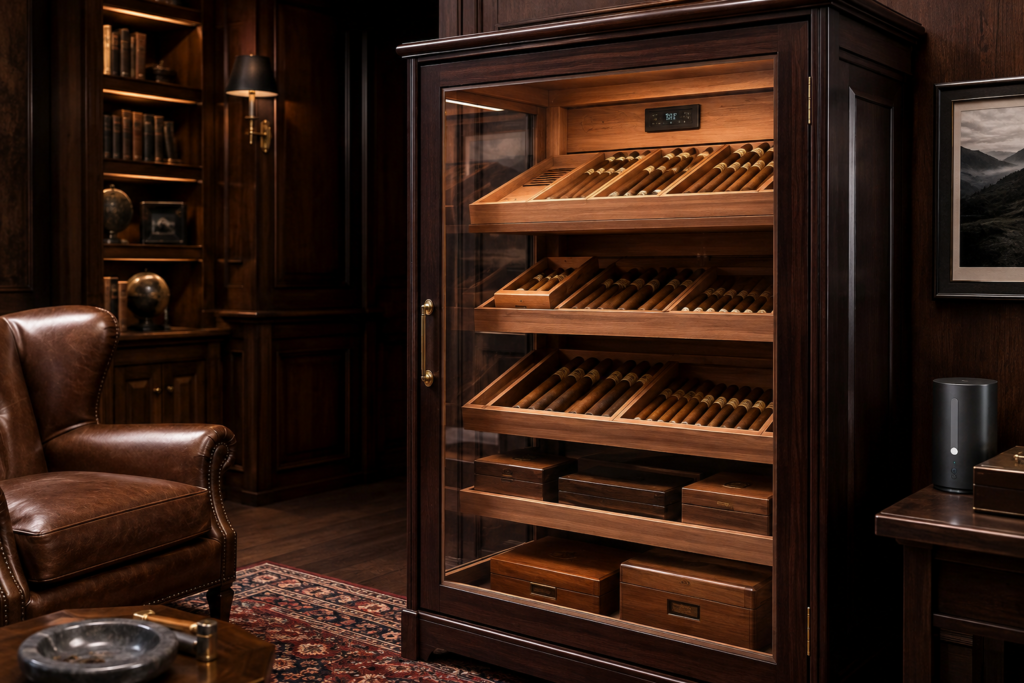 Humidor Cabinet Market Expands with Cigar Collecting